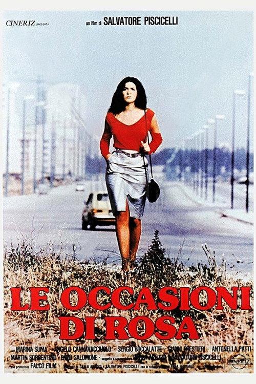 The Opportunities of Rosa 1981 official movie poster