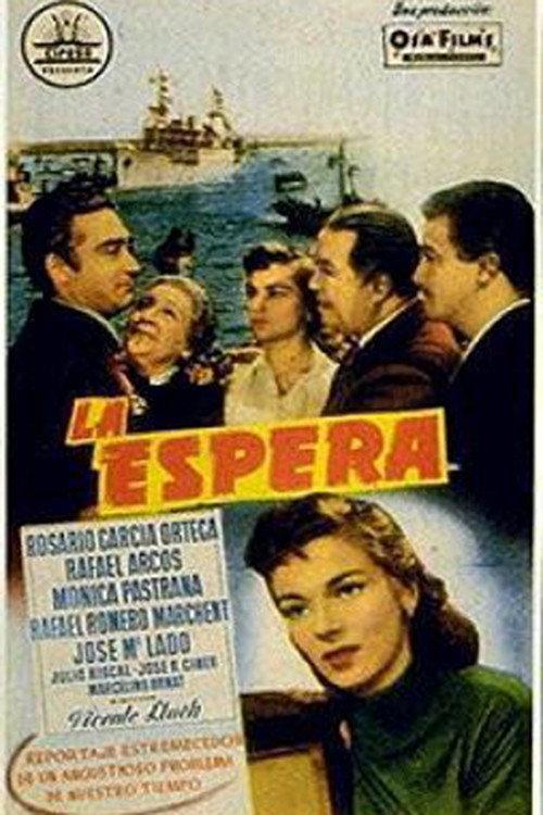 La espera 1956 official movie poster
