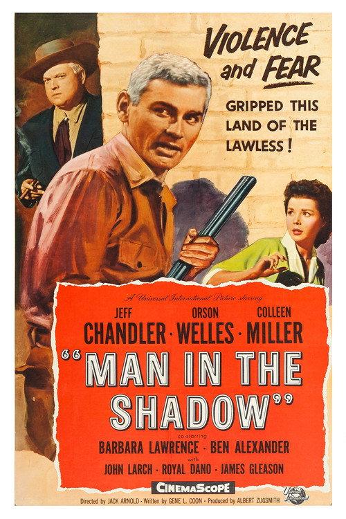 Man in the Shadow 1957 official movie poster