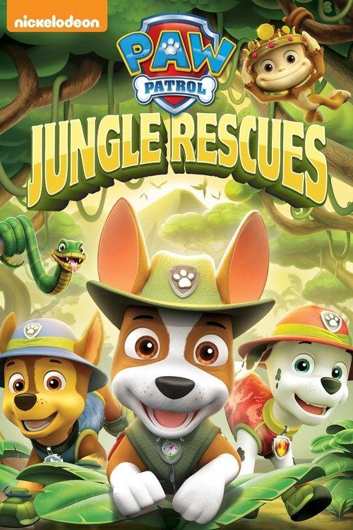 Paw Patrol: Jungle Rescues 2018 official movie poster