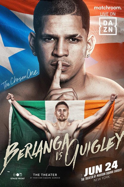 Edgar Berlanga vs. Jason Quigley 2023 official movie poster