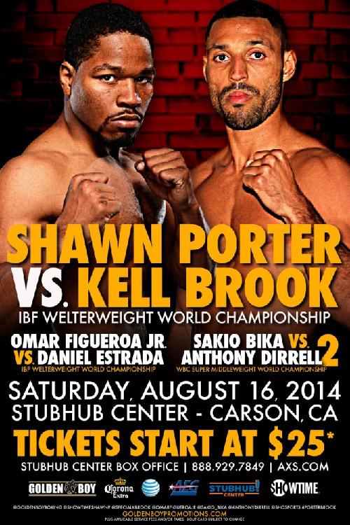 Shawn Porter vs. Kell Brook 2014 official movie poster