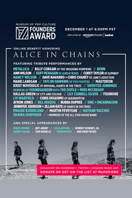 MoPOP Founders Award 2020 Honoring Alice in Chains 2020 official movie poster