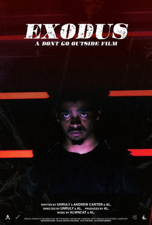 Exodus: A Don't Go Outside Film 2023 official movie poster