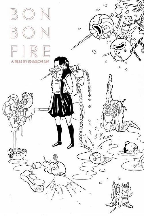 Bon Bon Fire 2016 official movie poster