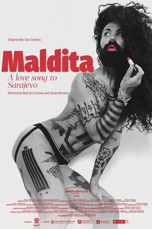 Maldita. A Love Song to Sarajevo 2022 official movie poster