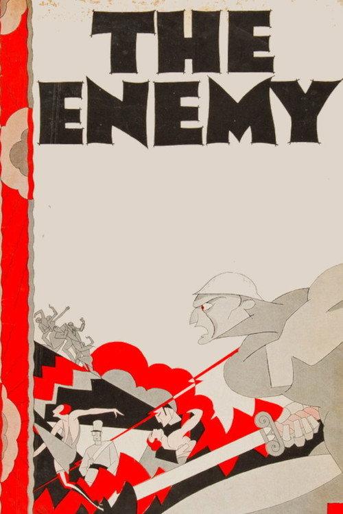 The Enemy 1927 official movie poster
