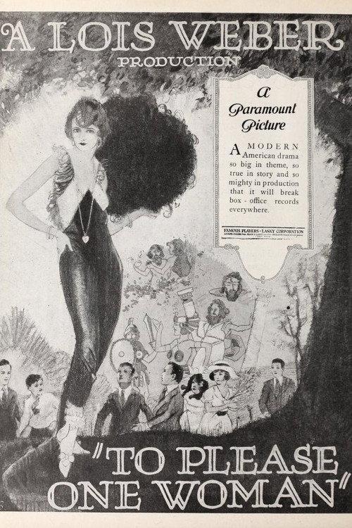 To Please One Woman 1920 official movie poster