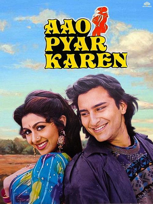 Aao Pyaar Karen 1994 official movie poster