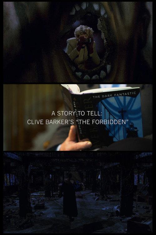 A Story to Tell: Clive Barker's The Forbidden 2018 official movie poster