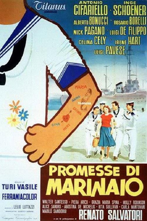 A Sailor's Promises 1958 official movie poster
