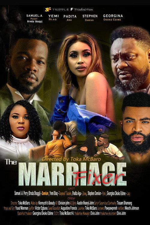 The Marriage Fixer 2022 official movie poster