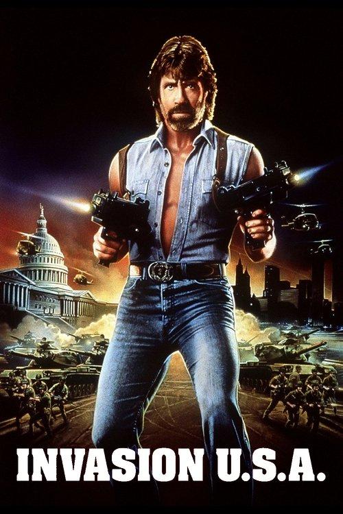 Invasion U.S.A. 1985 official movie poster