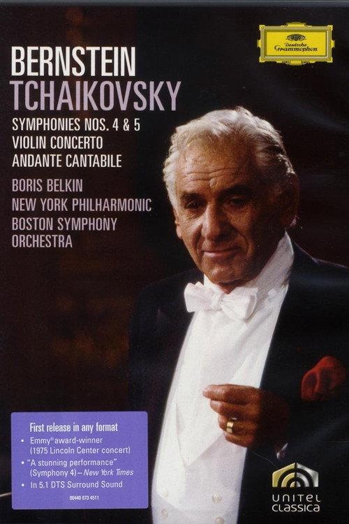 Bernstein: Tchaikovsky: Symphonies No. 4 & 5 1975 official movie poster