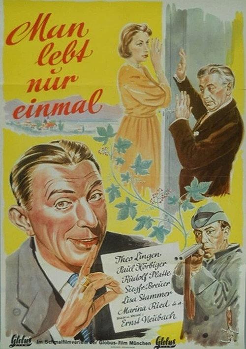 You Only Live Once 1952 official movie poster