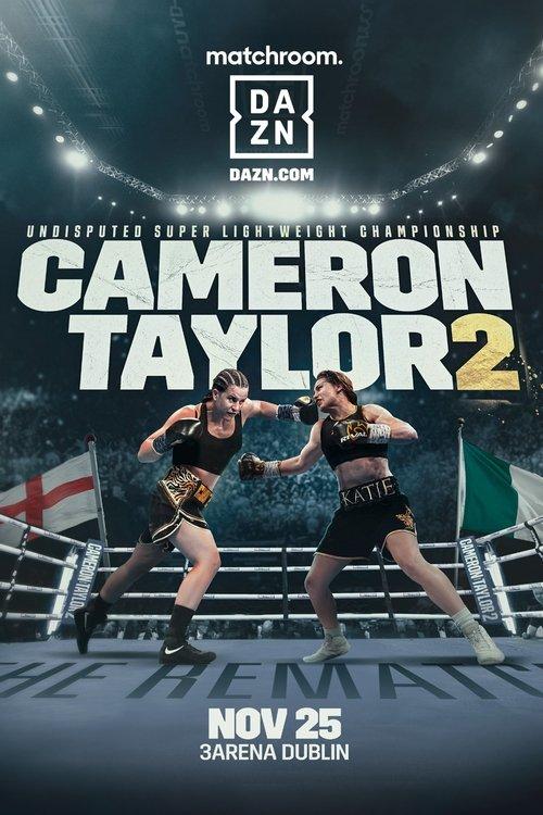 Chantelle Cameron vs. Katie Taylor II 2023 official movie poster
