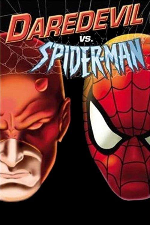 Daredevil vs. Spider-Man 2003 official movie poster