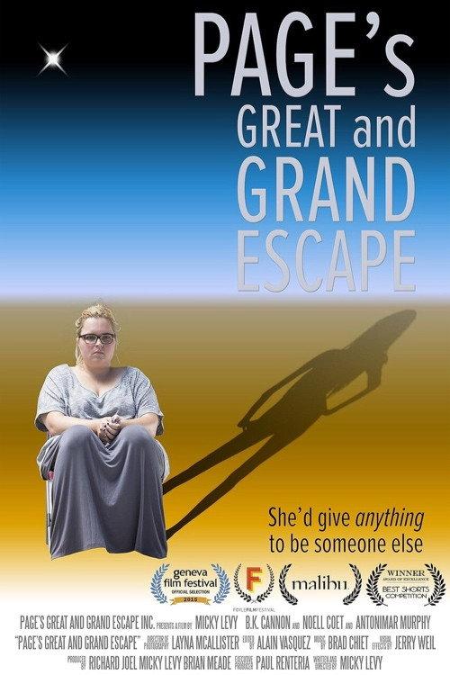 Page's Great and Grand Escape 2014 official movie poster