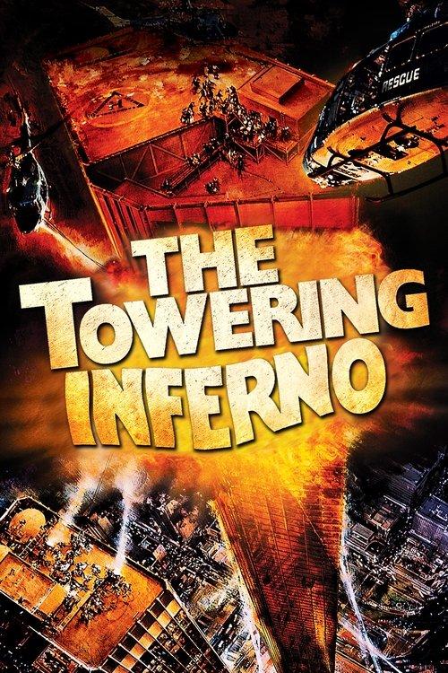 The Towering Inferno 1974 official movie poster