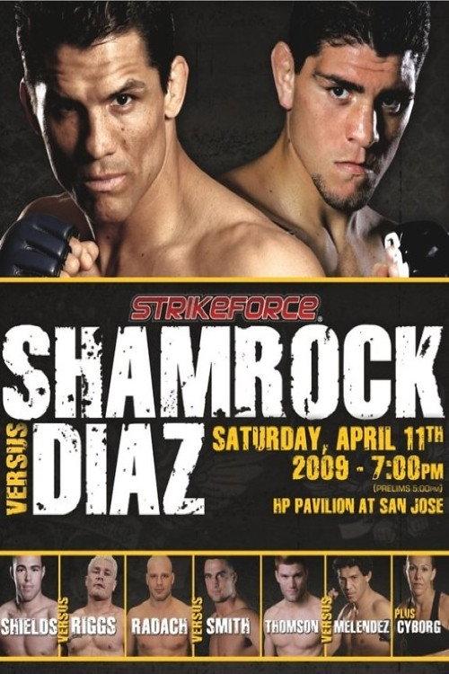 Strikeforce: Shamrock vs. Diaz 2009 official movie poster