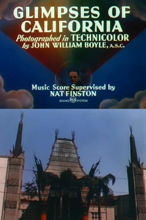 Glimpses of California 1946 official movie poster