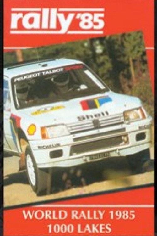 1000 Lakes Rally 1985 1985 official movie poster