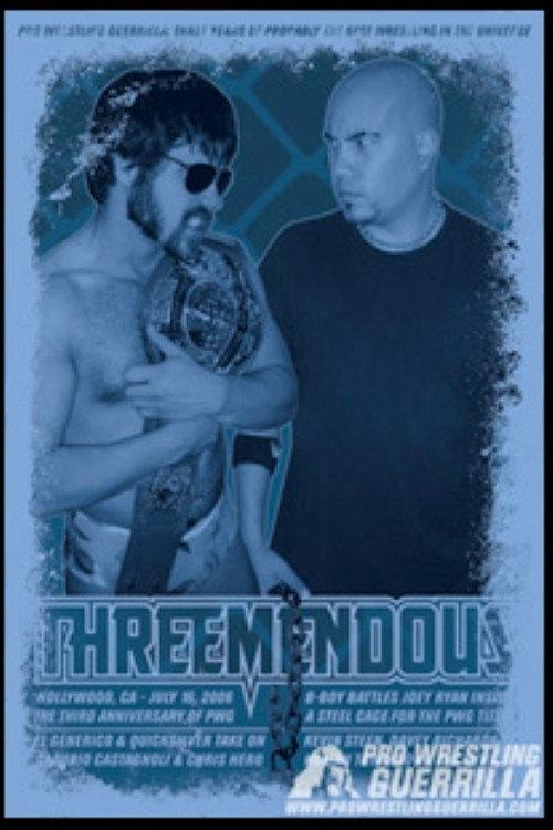 PWG: Threemendous 2006 official movie poster