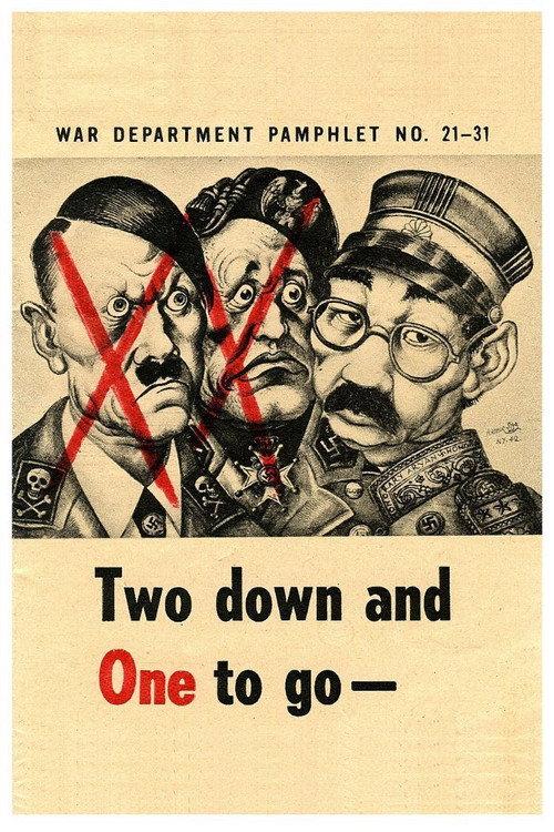 Two Down and One to Go 1945 official movie poster