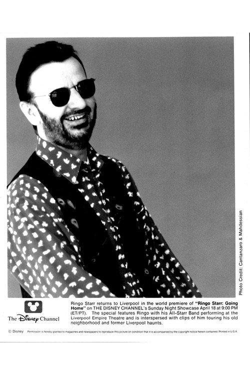 Ringo Starr Going Home 1993 official movie poster