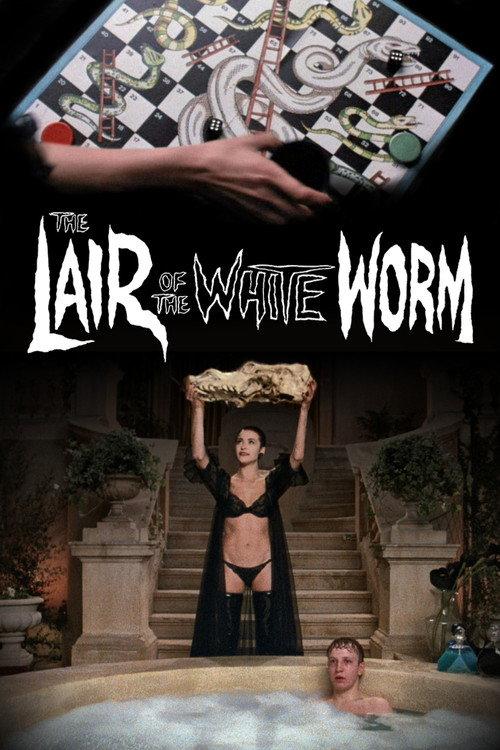 The Lair of the White Worm 1988 official movie poster