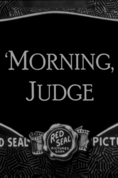 'Morning, Judge 1926 official movie poster