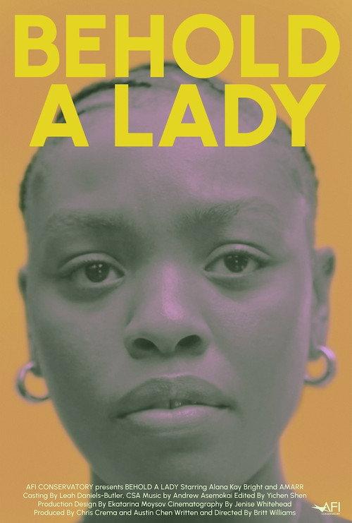 Behold A Lady 2024 official movie poster