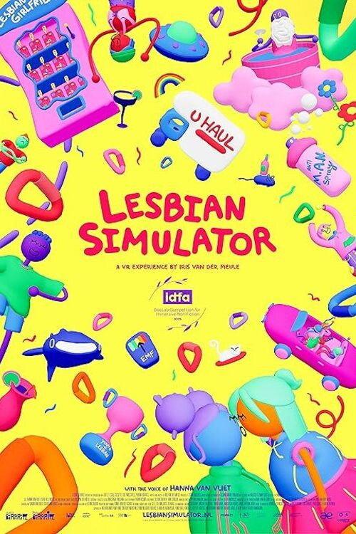 Lesbian Simulator 2025 official movie poster