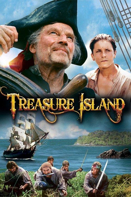 Treasure Island 1990 official movie poster