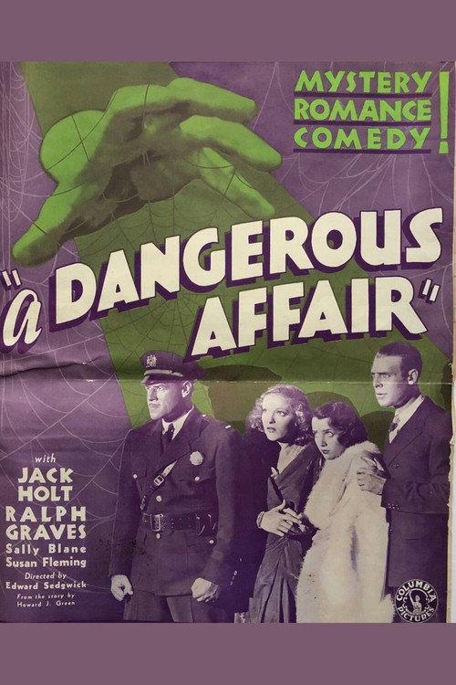 A Dangerous Affair 1931 official movie poster