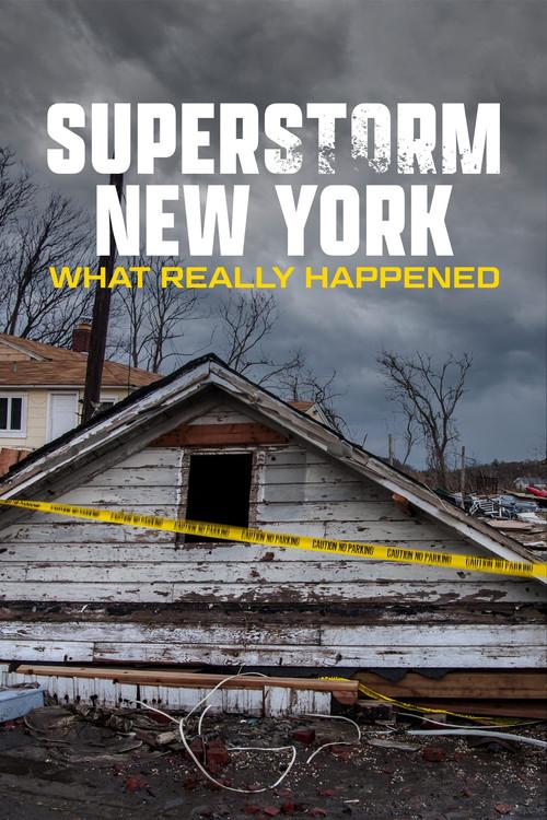 Superstorm New York: What Really Happened 2012 official movie poster