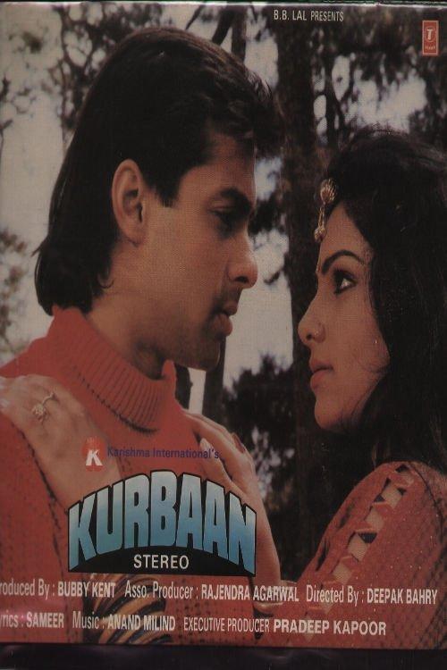 Kurbaan 1991 official movie poster