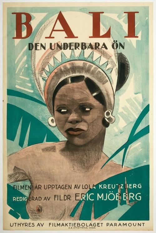Bali, das Wunderland 1927 official movie poster