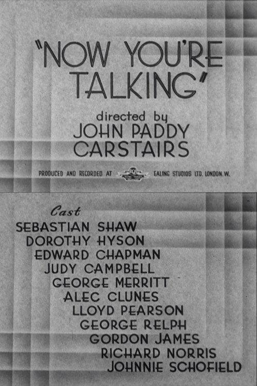 Now You're Talking 1940 official movie poster