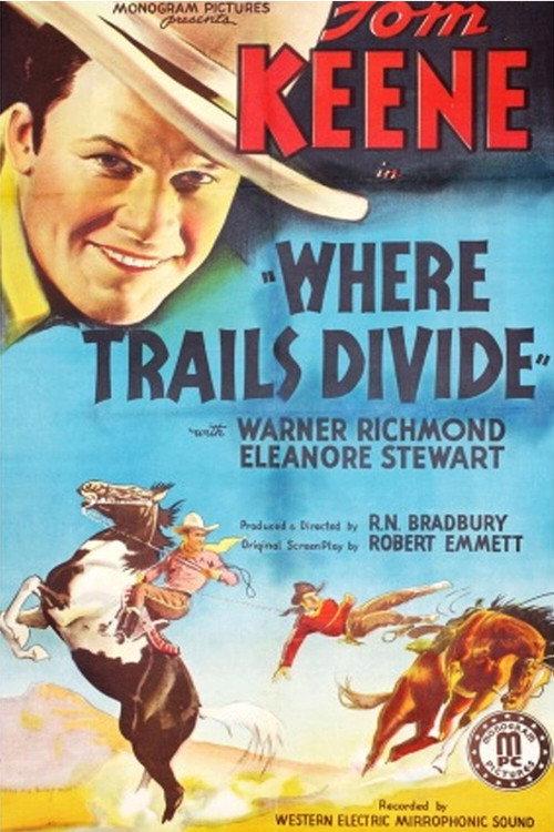 Where Trails Divide 1937 official movie poster