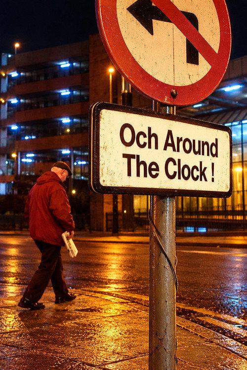 Och Around the Clock 1998 official movie poster