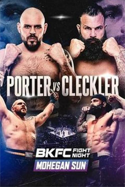 BKFC Fight Night Parker Porter vs Dillon Cleckler 2025 official movie poster