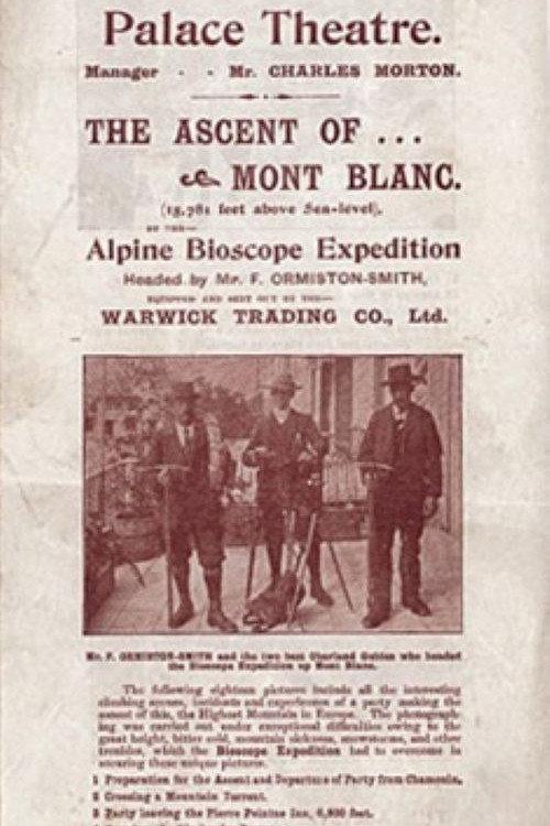 The Ascent of Mont Blanc 1902 official movie poster