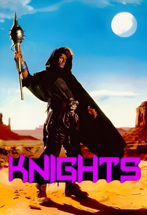 Knights 1993 official movie poster