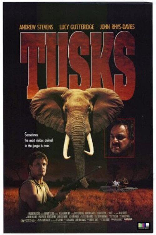Tusks 1988 official movie poster