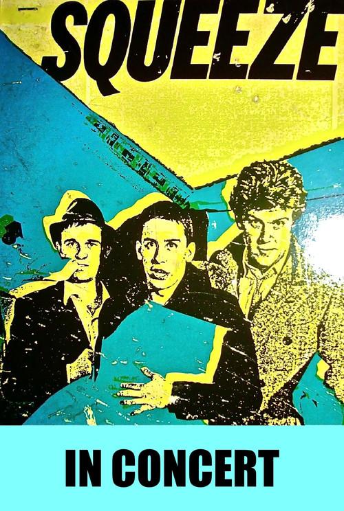 Squeeze In Concert 1982 official movie poster