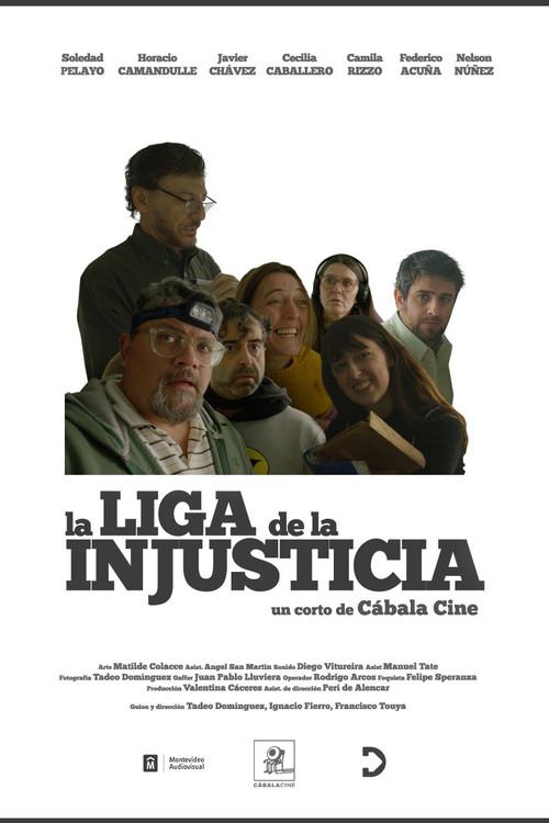 La liga de la injusticia official movie poster