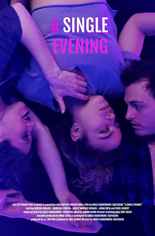 A Single Evening 2020 official movie poster