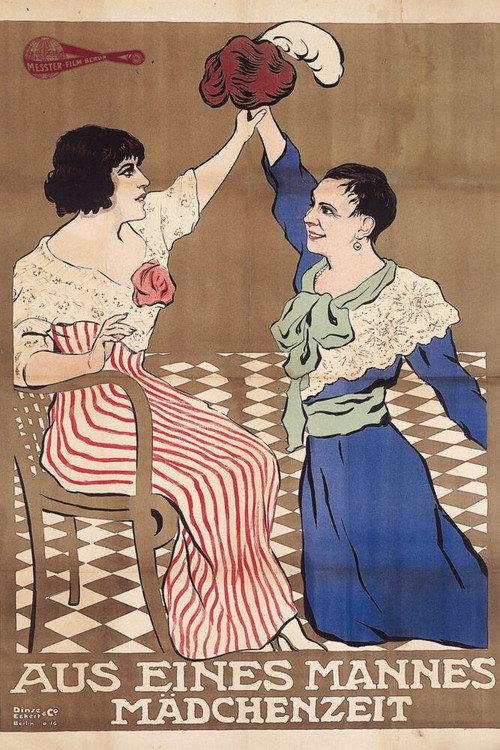 From a Man's Girlhood 1913 official movie poster