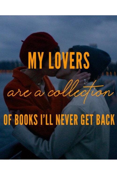 My Lovers are a Collection of Books I’ll Never Get Back 2022 official movie poster